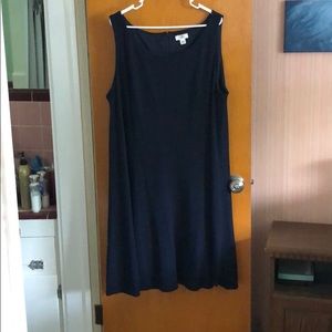 Cato plus size sleeveless navy dress